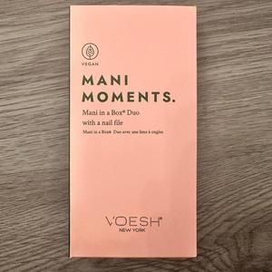 NEW IN BOX - VOESH Mani Moments, Mani in a Box Duo with Nail File